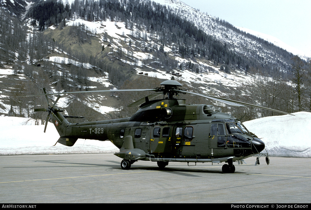 Aircraft Photo of T-323 | Aerospatiale TH89 Super Puma (AS-332M1) | Switzerland - Air Force | AirHistory.net #59462