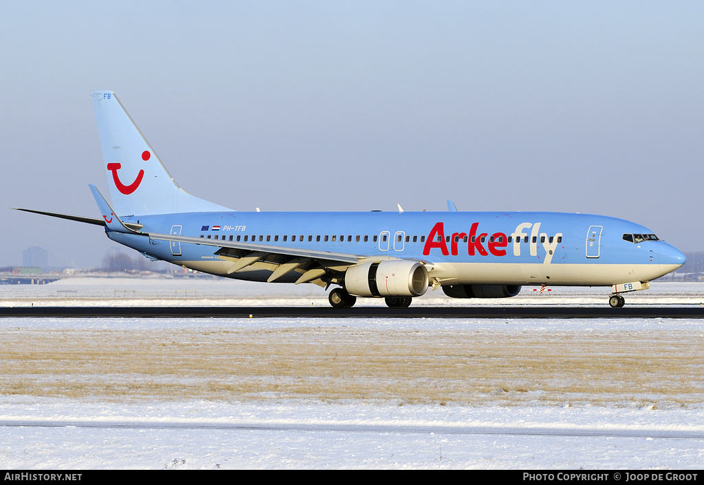 Aircraft Photo of PH-TFB | Boeing 737-8K5 | ArkeFly | AirHistory.net #59464