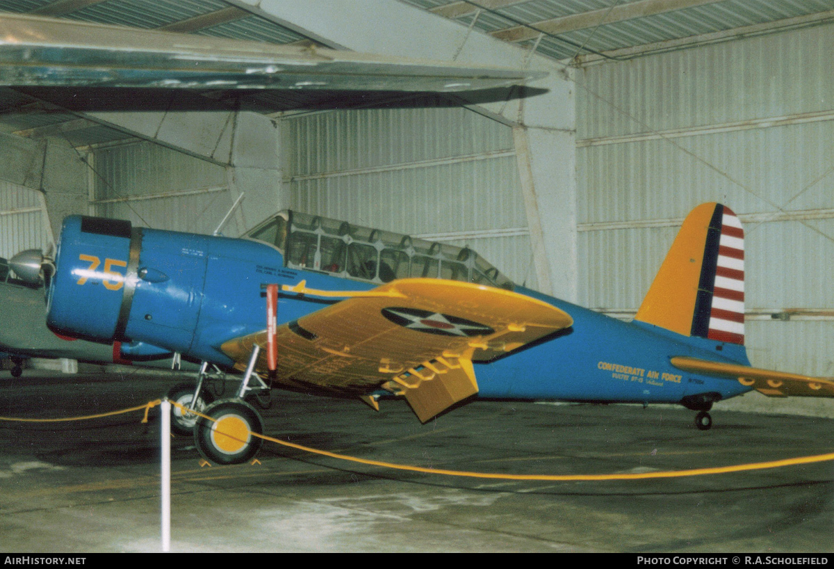 Aircraft Photo of N75004 | Vultee BT-13A Valiant | Confederate Air Force | USA - Air Force | AirHistory.net #59473