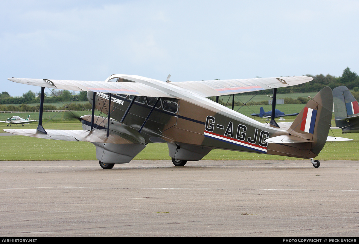 Aircraft Photo of G-AGJG | De Havilland D.H. 89A Dragon Rapide | Scottish Airways | AirHistory.net #59487