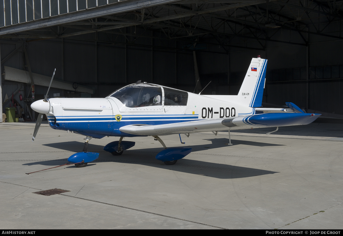 Aircraft Photo of OM-DOQ | Zlin Z-43M | Aeroklub Žilina | AirHistory.net #59488