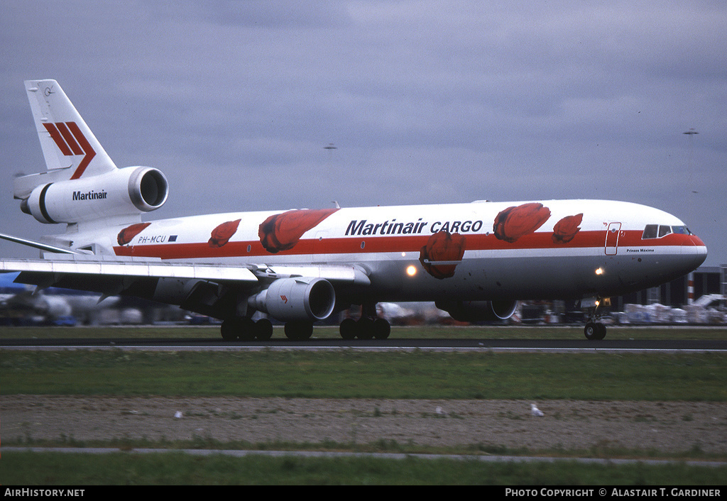 Aircraft Photo of PH-MCU | McDonnell Douglas MD-11F | Martinair Cargo | AirHistory.net #59489