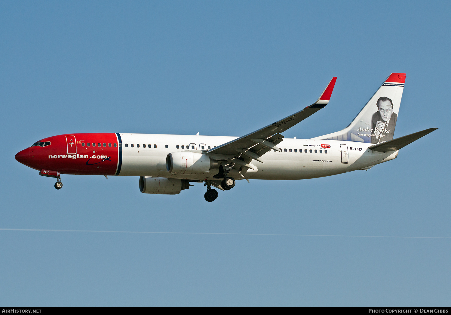 Aircraft Photo of EI-FHZ | Boeing 737-8JP | Norwegian Air Shuttle | AirHistory.net #59497