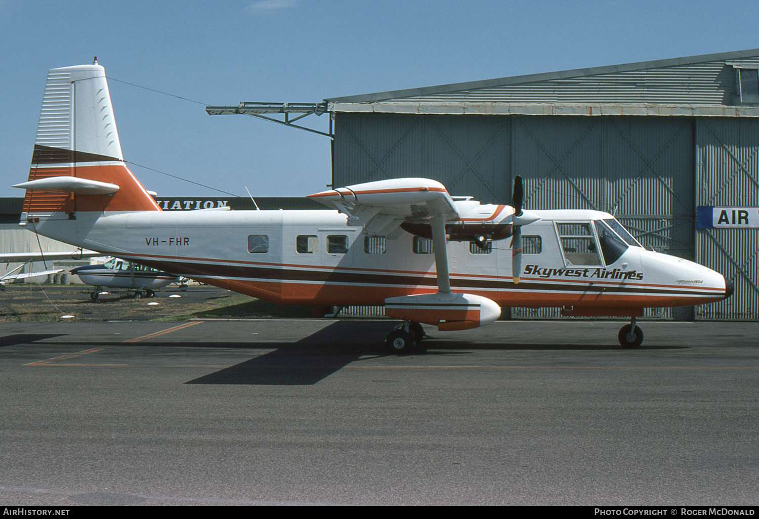 Aircraft Photo of VH-FHR | GAF N-24A Nomad | Skywest Airlines | AirHistory.net #59515