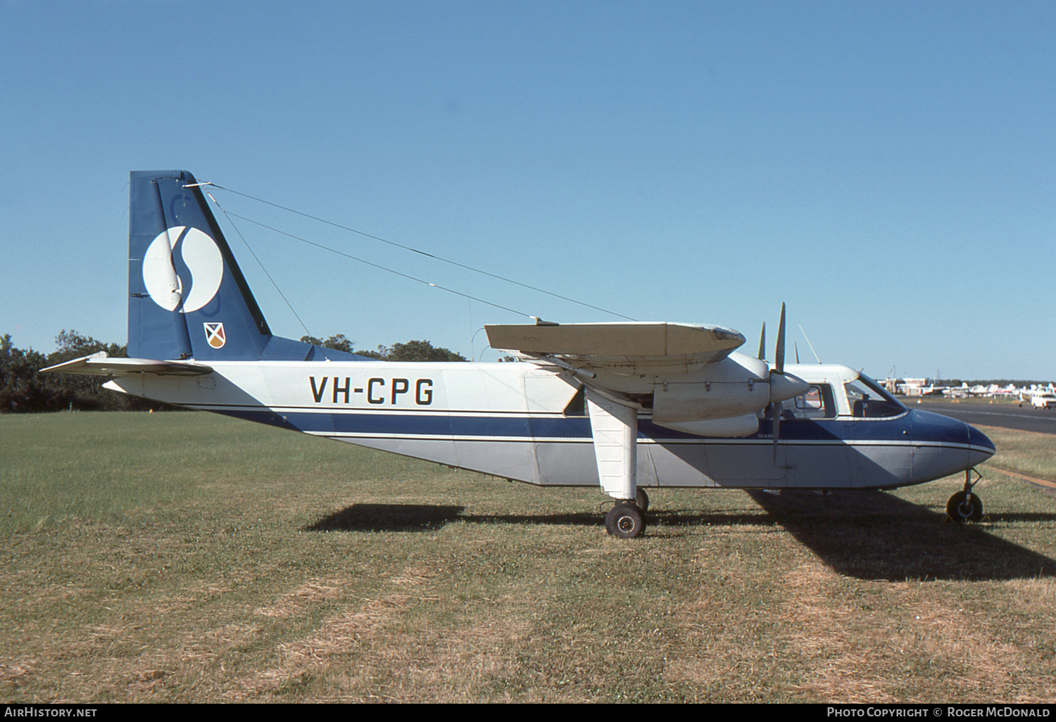 Aircraft Photo of VH-CPG | Britten-Norman BN-2A-6 Islander | Sabena | AirHistory.net #59521