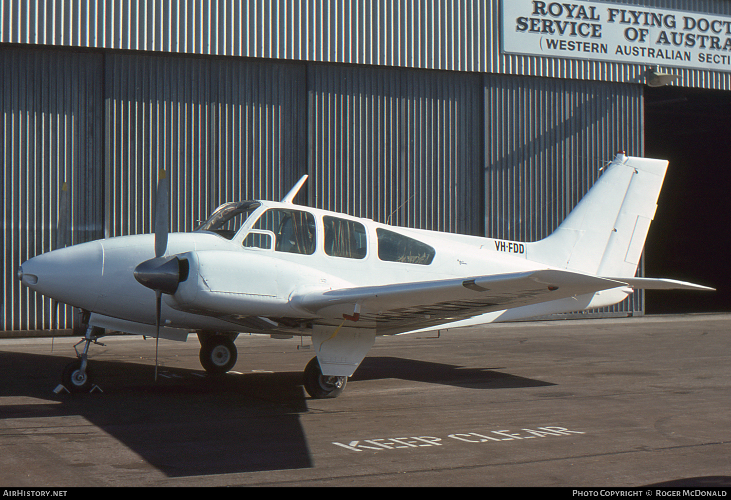 Aircraft Photo of VH-FDD | Beech B55 Baron (95-B55) | AirHistory.net #59527