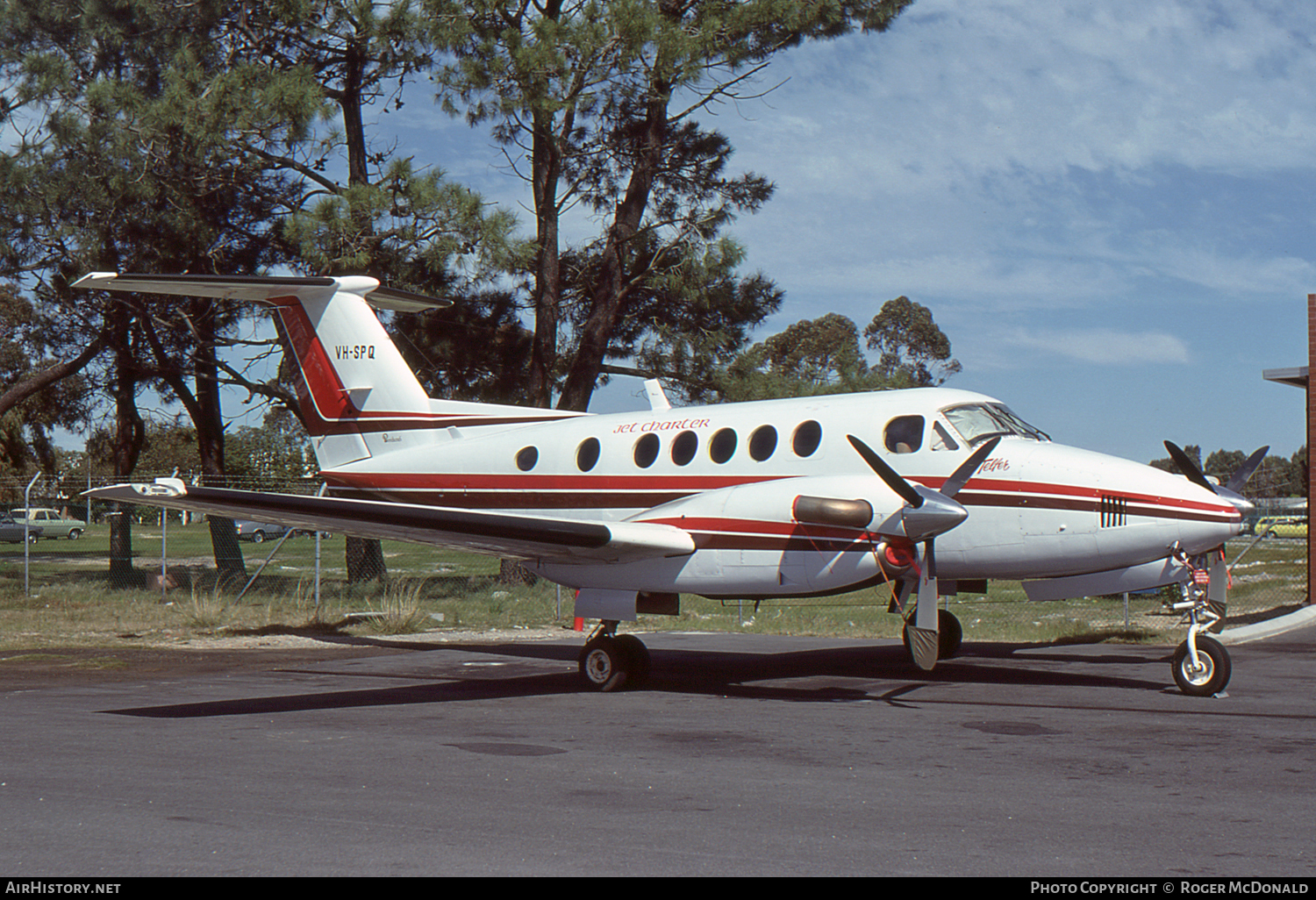 Aircraft Photo of VH-SPQ | Beech 200 Super King Air | Jet Charter | AirHistory.net #59529