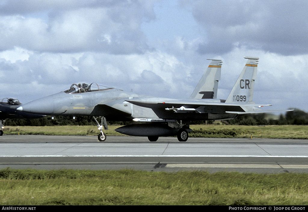 Aircraft Photo of 77-0099 / AF77-099 | McDonnell Douglas F-15A Eagle | USA - Air Force | AirHistory.net #59541