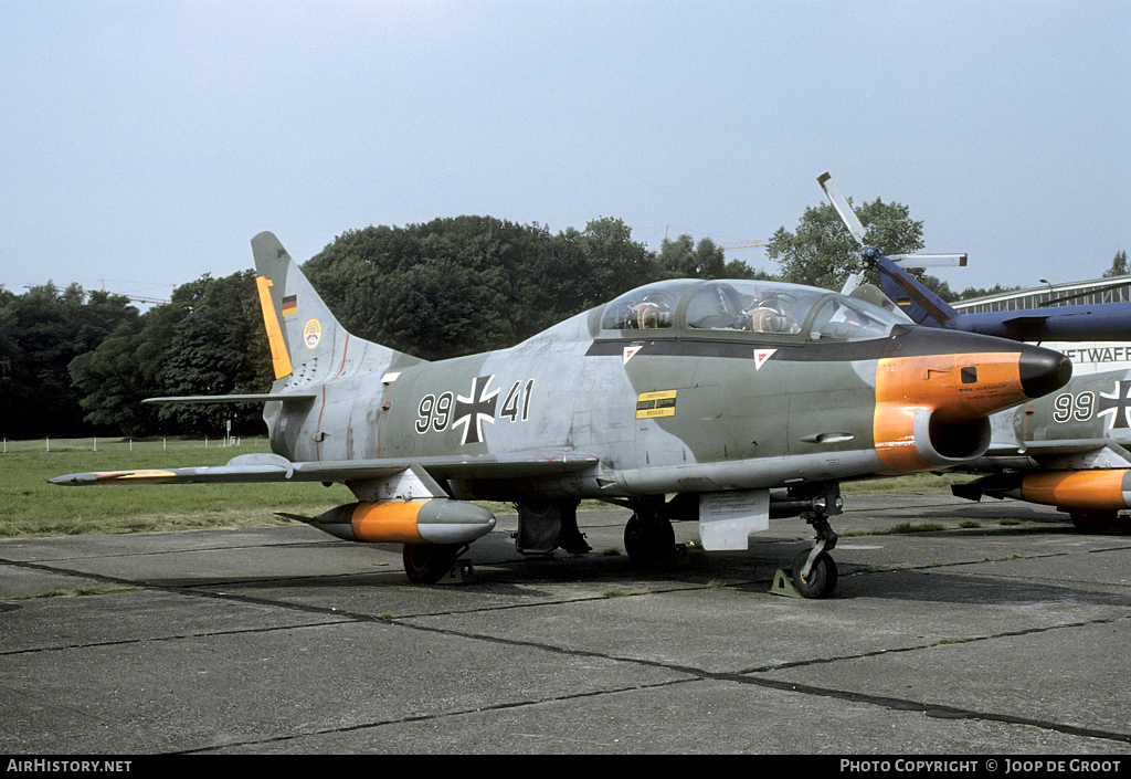 Aircraft Photo of 9941 | Fiat G-91T/3 | Germany - Air Force | AirHistory.net #59552