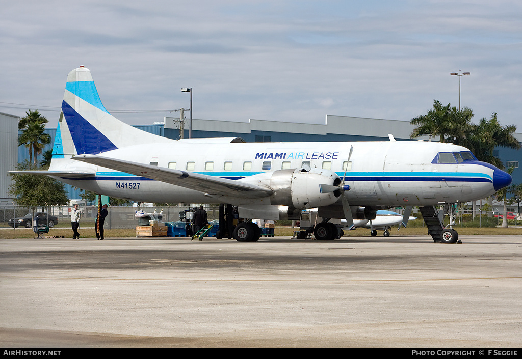 Aircraft Photo of N41527 | Convair C-131E | Miami Air Lease | AirHistory.net #59563