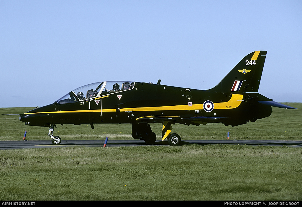 Aircraft Photo of XX244 | British Aerospace Hawk T1 | UK - Air Force | AirHistory.net #59567