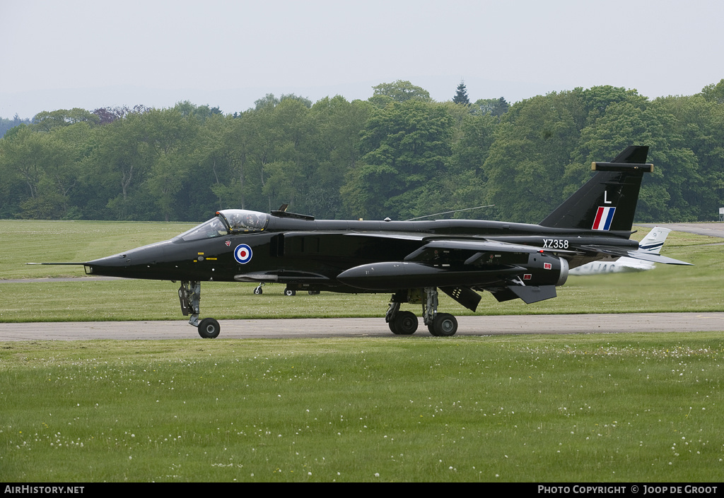 Aircraft Photo of XZ358 | Sepecat Jaguar GR1A | UK - Air Force | AirHistory.net #59570