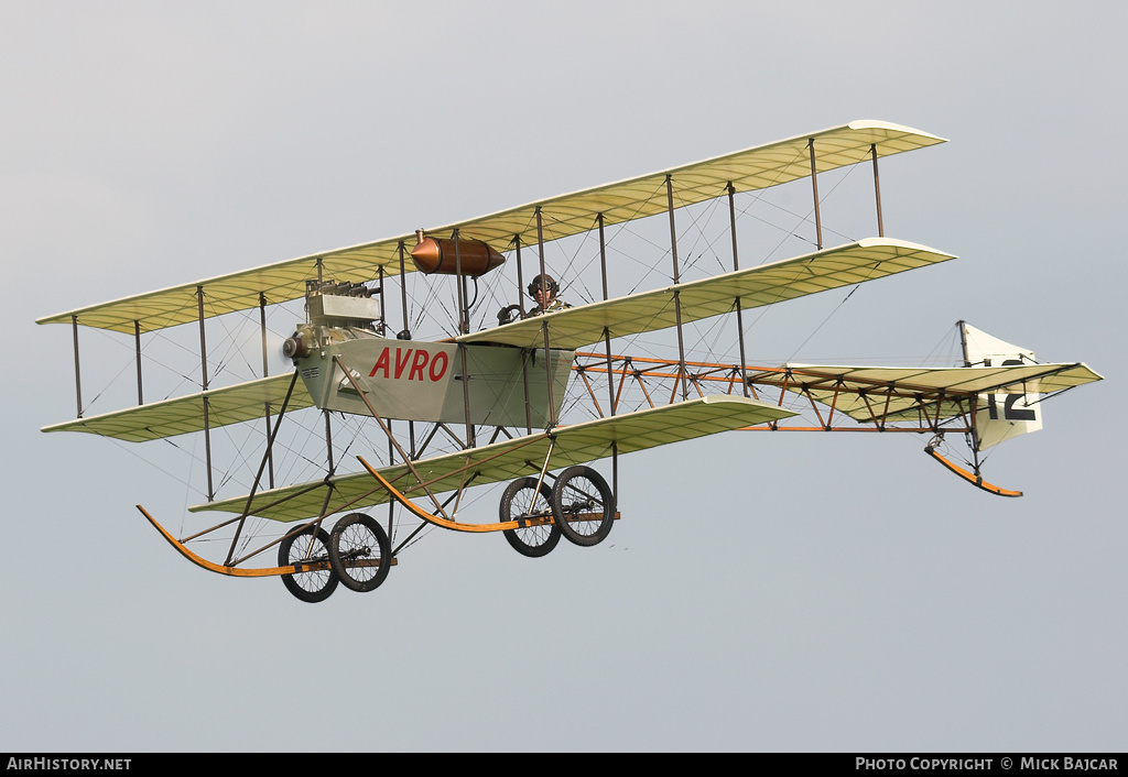 Aircraft Photo of G-ARSG | Avro IV Triplane (Replica) | AirHistory.net #59574