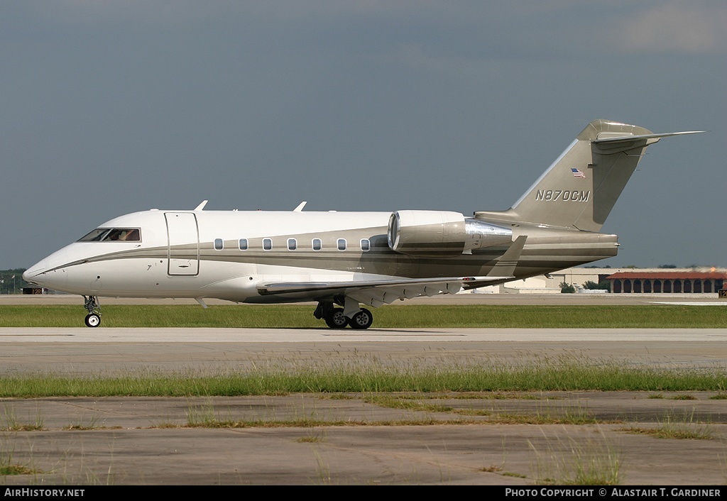 Aircraft Photo of N870CM | Bombardier Challenger 604 (CL-600-2B16) | AirHistory.net #59592