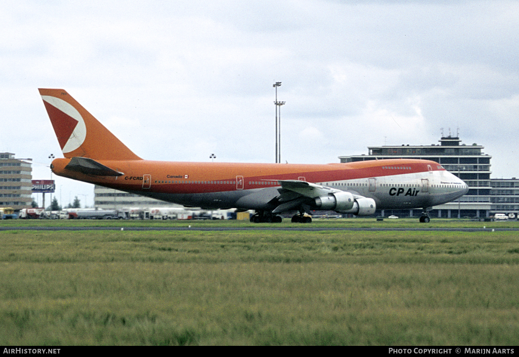 Aircraft Photo of C-FCRD | Boeing 747-217B | CP Air | AirHistory.net #59619
