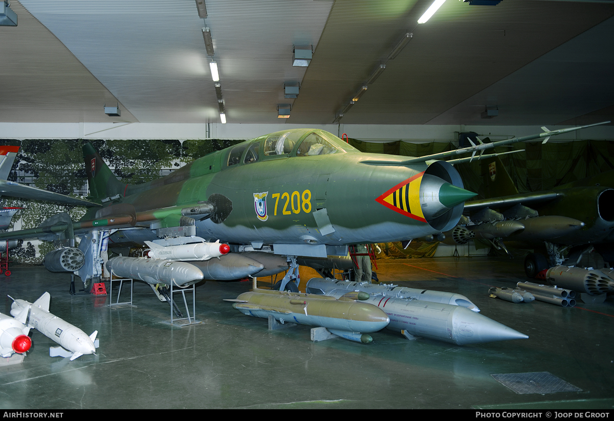 Aircraft Photo of 7208 | Sukhoi Su-22UM3K | Slovakia - Air Force | AirHistory.net #59632