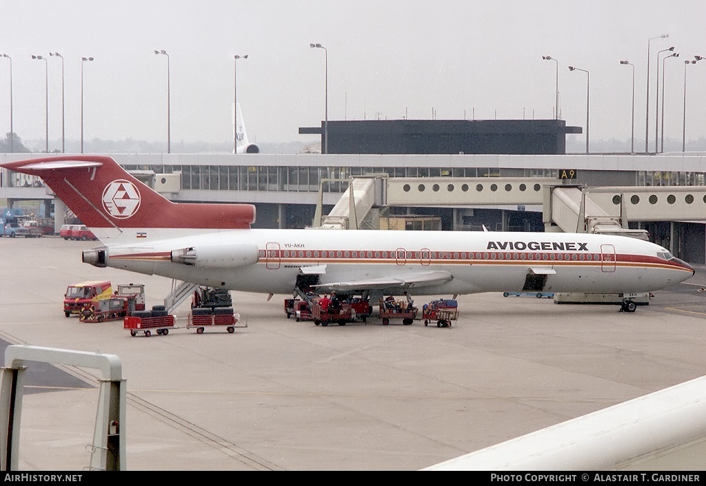 Aircraft Photo of YU-AKH | Boeing 727-2L8/Adv | Aviogenex | AirHistory.net #59639