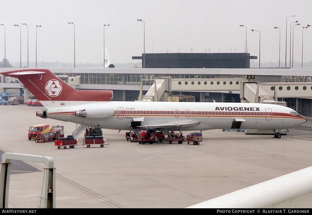 Aircraft Photo of YU-AKH | Boeing 727-2L8/Adv | Aviogenex | AirHistory.net #59639