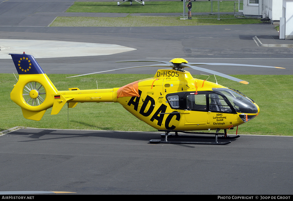 Aircraft Photo of D-HSOS | Airbus Helicopters EC-135 P1 | ADAC Luftrettung | AirHistory.net #59649