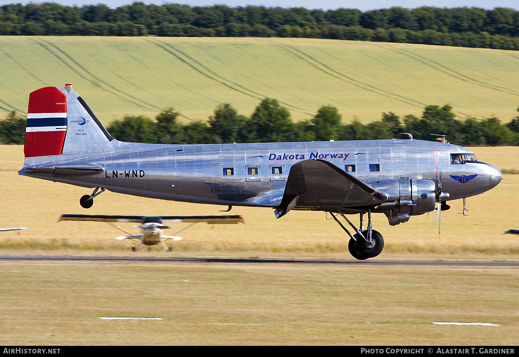 Aircraft Photo of LN-WND | Douglas C-53D Skytrooper | Dakota Norway | AirHistory.net #59652