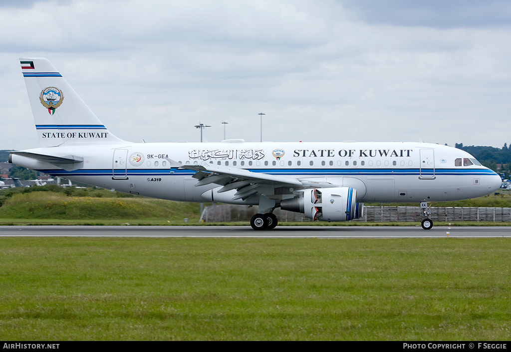 Aircraft Photo of 9K-GEA | Airbus ACJ319 (A319-115/CJ) | State of Kuwait | AirHistory.net #59675