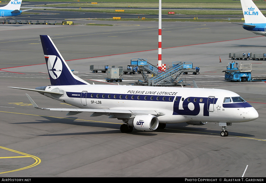 Aircraft Photo of SP-LDB | Embraer 170STD (ERJ-170-100STD) | LOT Polish Airlines - Polskie Linie Lotnicze | AirHistory.net #59679