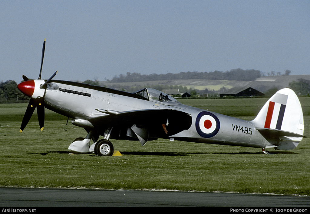 Aircraft Photo of VN485 | Supermarine 356 Spitfire F24 | UK - Air Force | AirHistory.net #59698