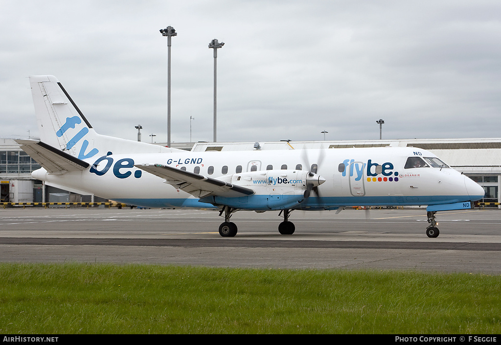 Aircraft Photo of G-LGND | Saab 340B | Flybe | AirHistory.net #59700