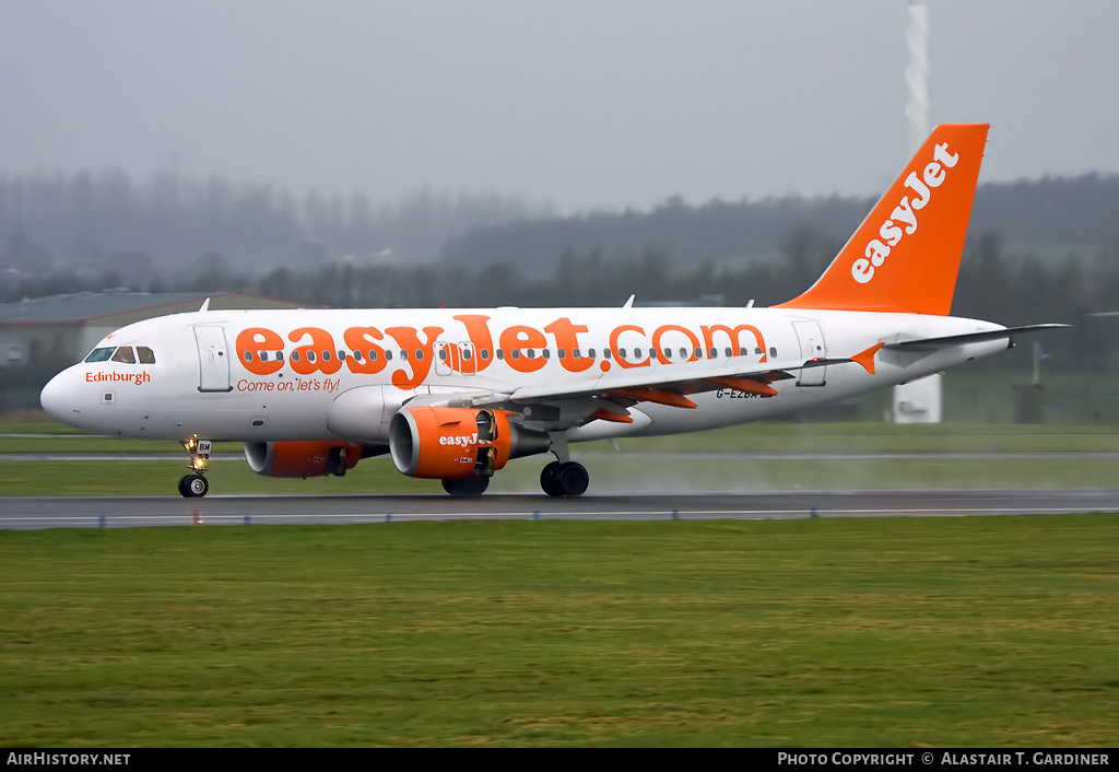 Aircraft Photo of G-EZBM | Airbus A319-111 | EasyJet | AirHistory.net #59703