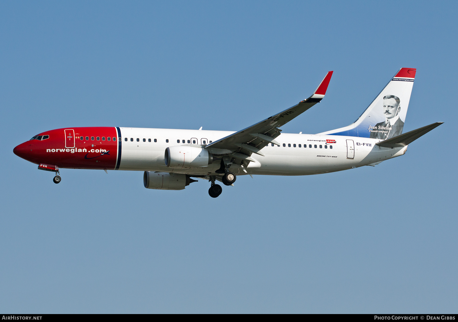 Aircraft Photo of EI-FVH | Boeing 737-800 | Norwegian | AirHistory.net #59711