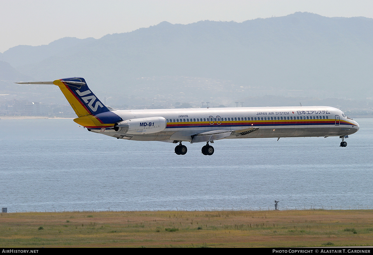 Aircraft Photo of JA8498 | McDonnell Douglas MD-81 (DC-9-81) | Japan Air System - JAS | AirHistory.net #59714