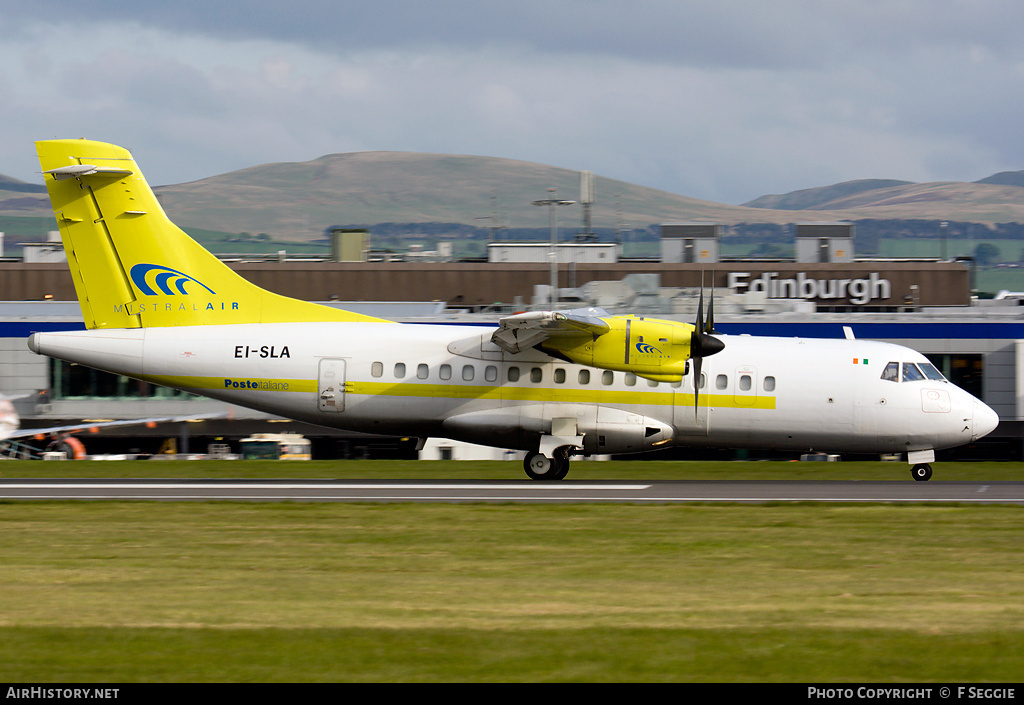 Aircraft Photo of EI-SLA | ATR ATR-42-300 | Poste Italiane | AirHistory.net #59717