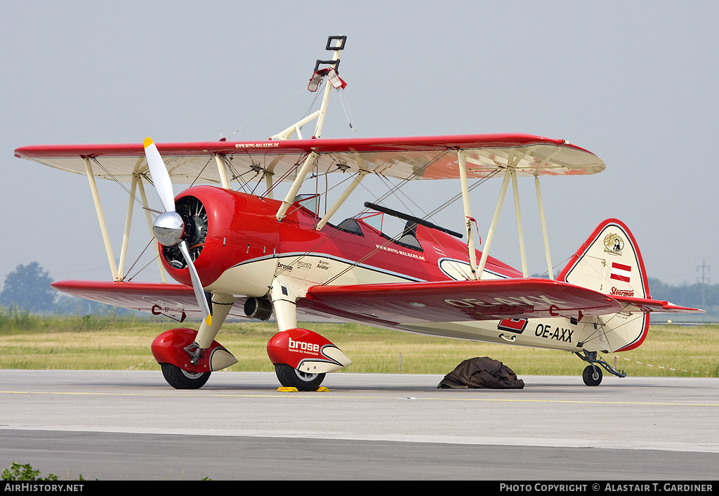 Aircraft Photo of OE-AXX | Boeing N2S-3 Kaydet (B75N1) | Wing-Walkers | AirHistory.net #59723