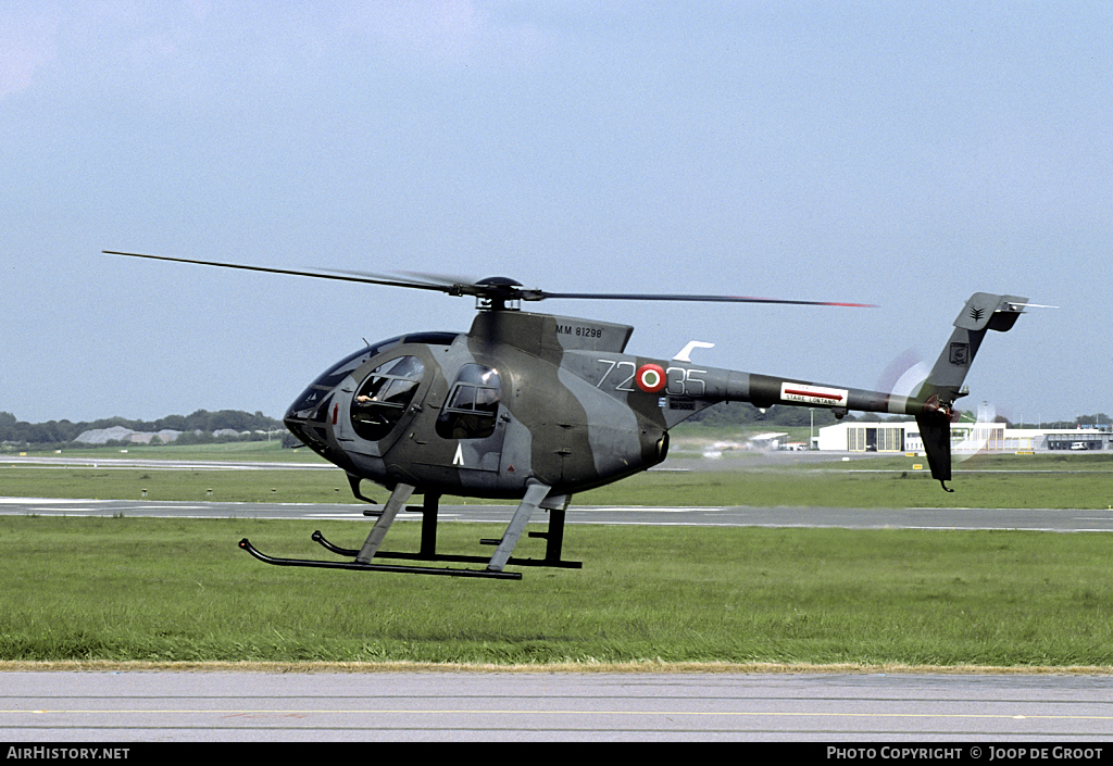 Aircraft Photo of MM81298 | Hughes NH-500E (NH-369E) | Italy - Air Force | AirHistory.net #59729
