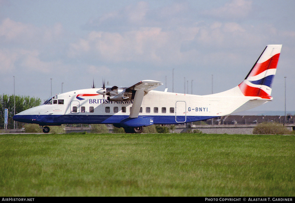Aircraft Photo of G-BNYI | Short 360-300 | British Airways | AirHistory.net #59731