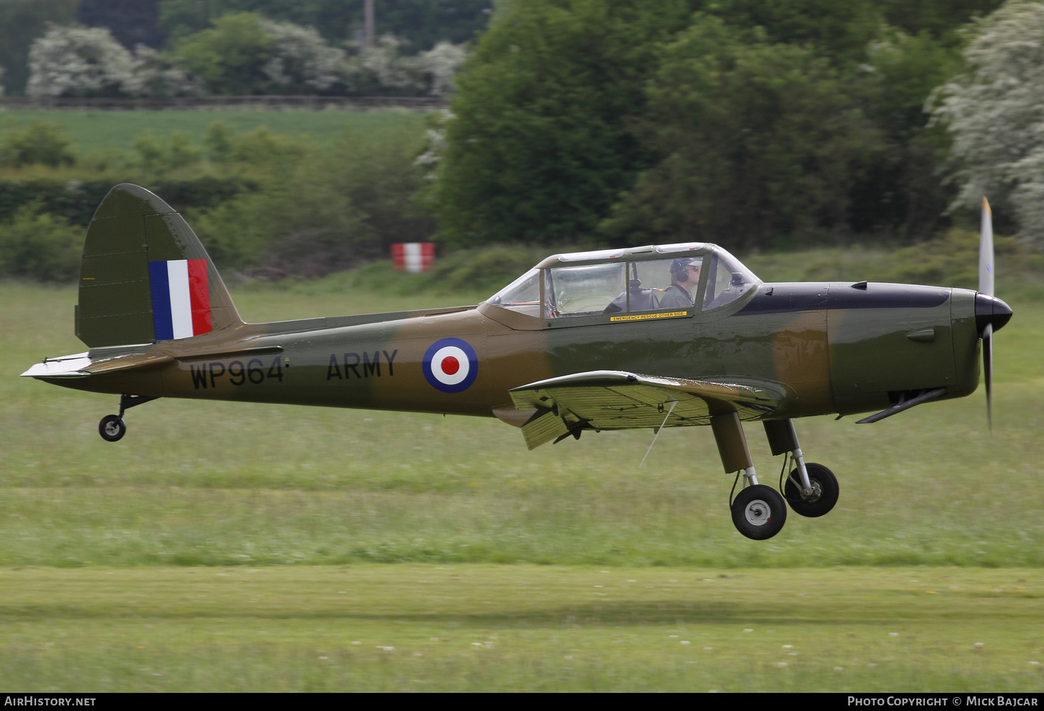 Aircraft Photo of G-HDAE / WP964 | De Havilland DHC-1 Chipmunk T20 | UK - Army | AirHistory.net #59738