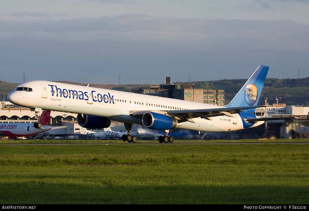 Aircraft Photo of G-JMAA | Boeing 757-3CQ | Thomas Cook Airlines | AirHistory.net #59766