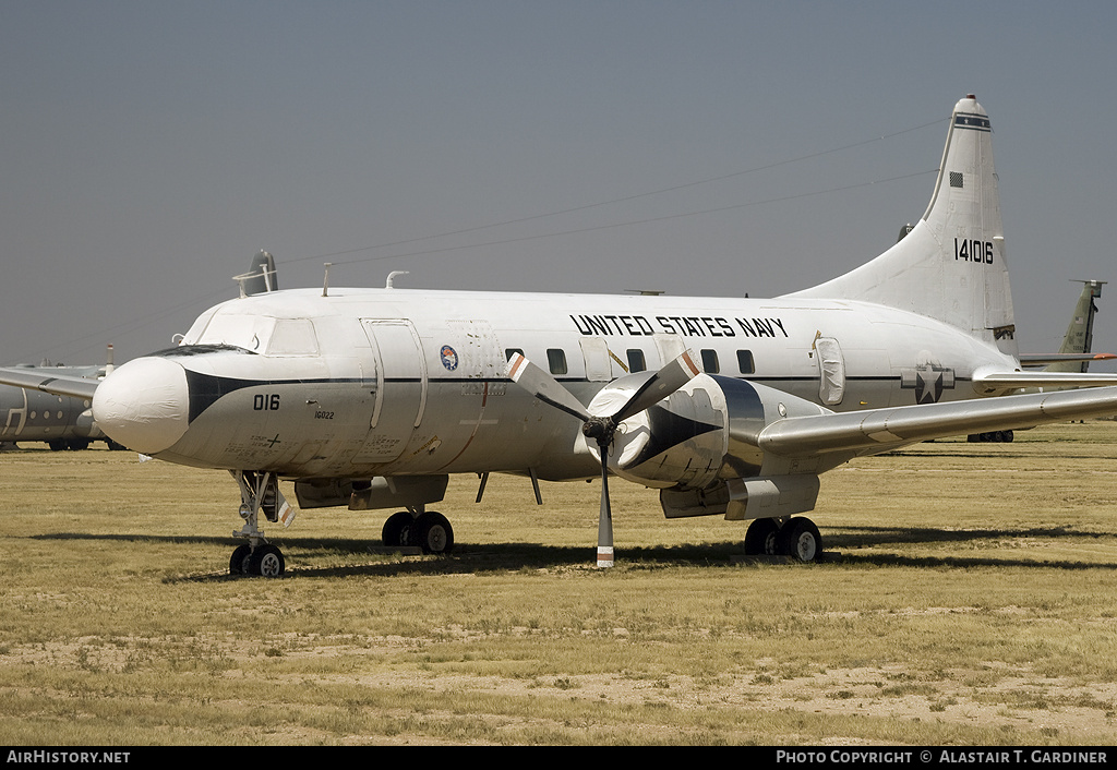 Aircraft Photo of 141016 | Convair C-131F | USA - Navy | AirHistory.net #59769