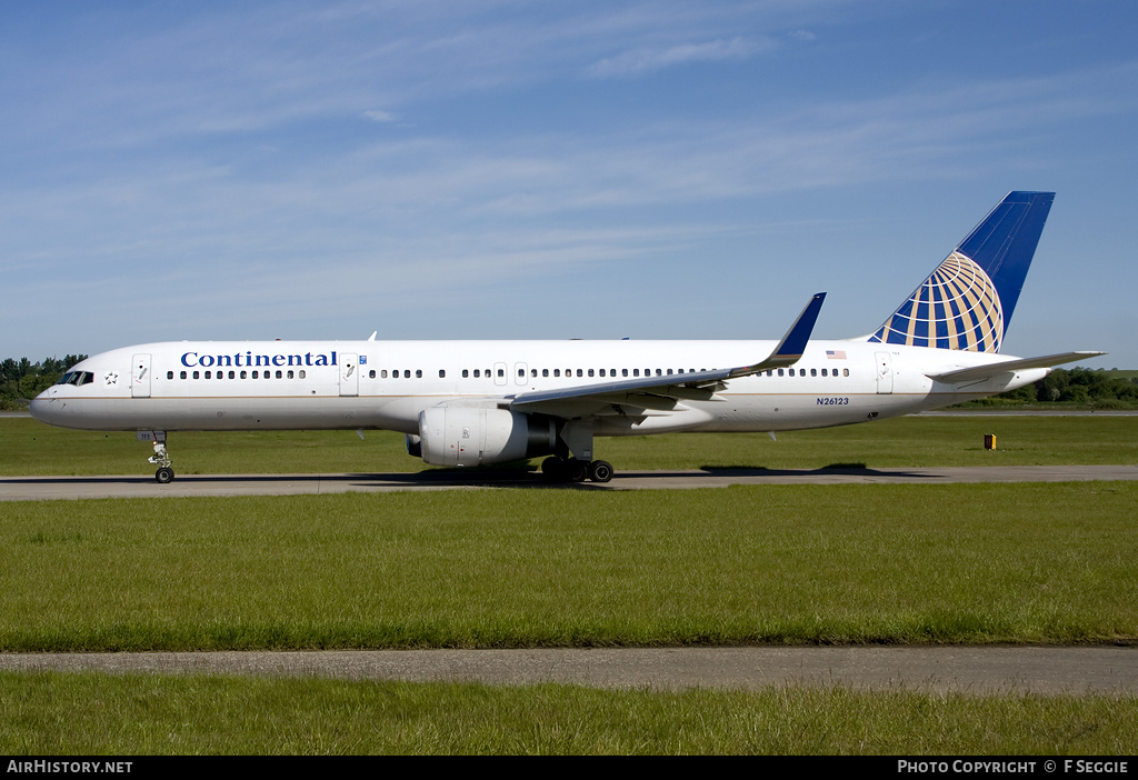 Aircraft Photo of N26123 | Boeing 757-224 | Continental Airlines | AirHistory.net #59776