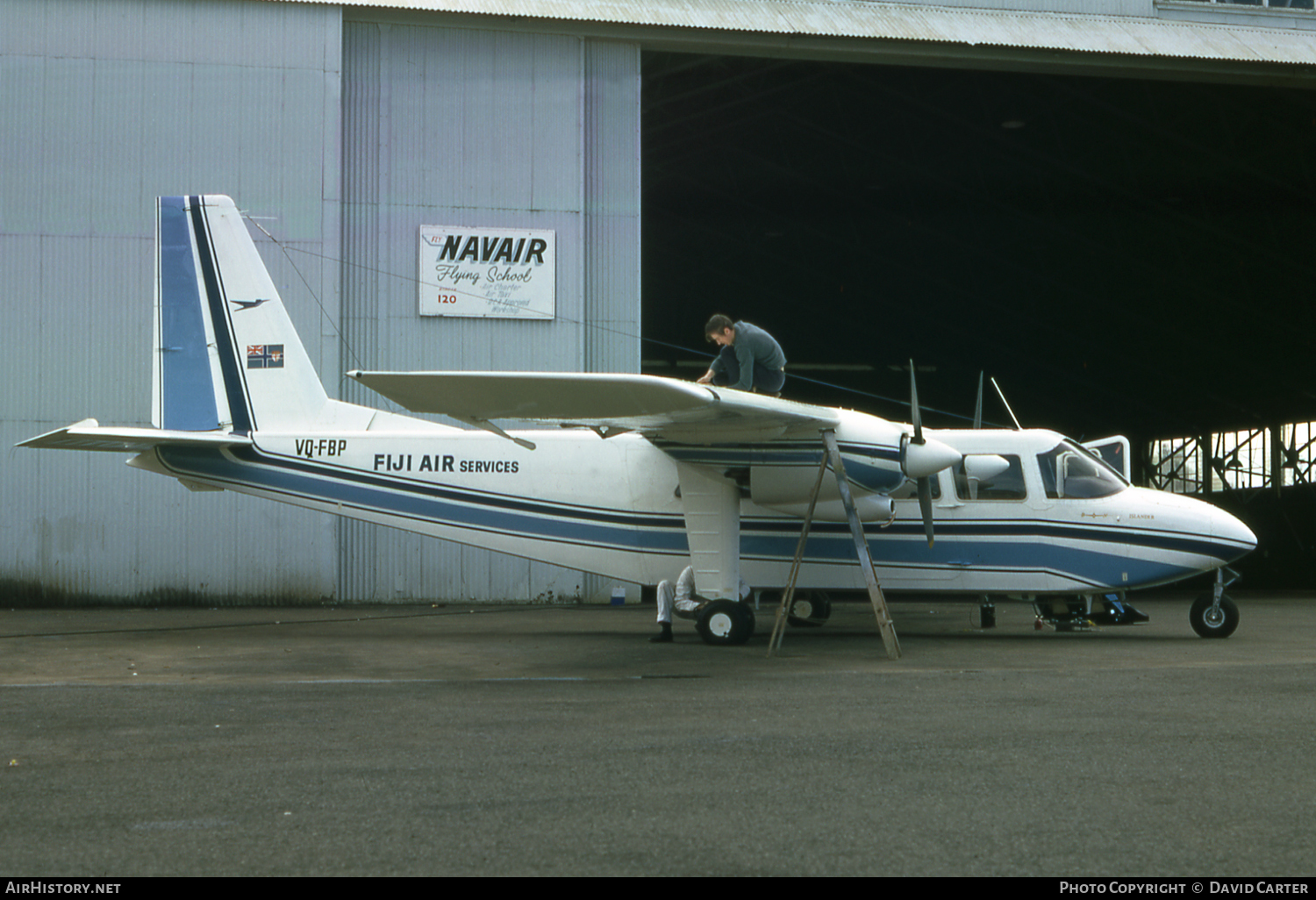 Aircraft Photo of VQ-FBP | Britten-Norman BN-2A Islander | Fiji Air Services | AirHistory.net #59788