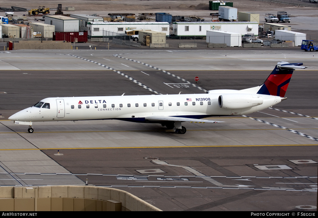 Aircraft Photo of N13908 | Embraer ERJ-145LR (EMB-145LR) | Delta Connection | AirHistory.net #59794
