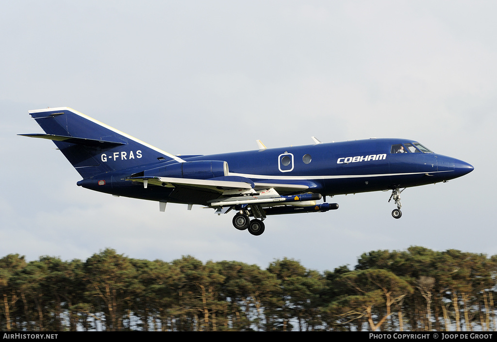 Aircraft Photo of G-FRAS | Dassault Falcon 20DC | Cobham Aviation Services | AirHistory.net #59819