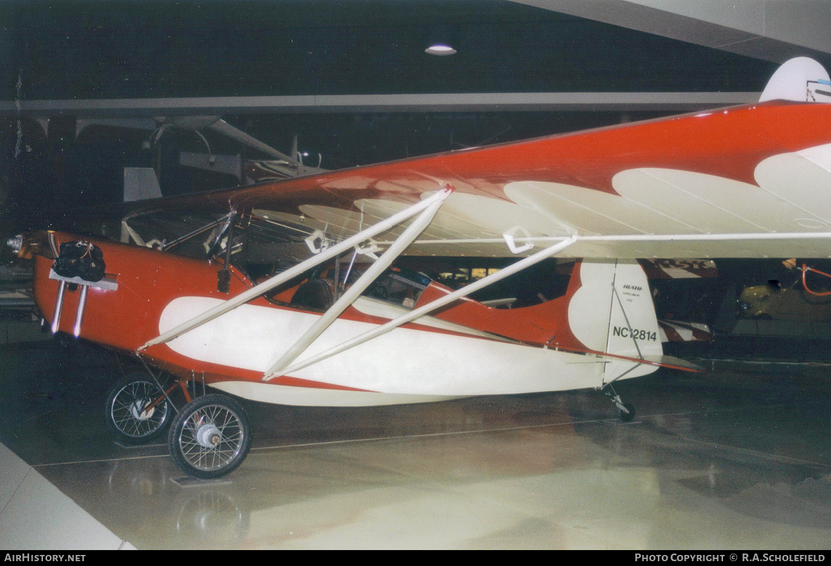 Aircraft Photo of N16GR / NC12814 | Heath LNA-40 Super Parasol | AirHistory.net #59824