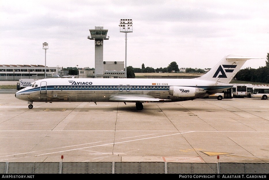 Aircraft Photo of EC-CGQ | McDonnell Douglas DC-9-32 | Aviaco | AirHistory.net #59835