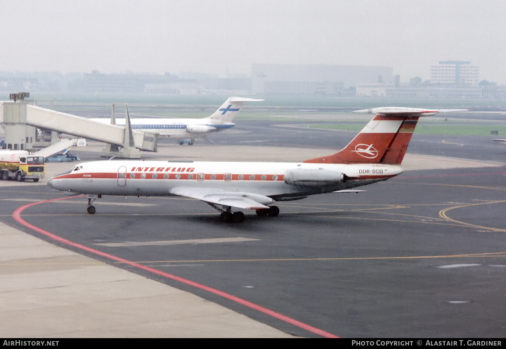 Aircraft Photo of DDR-SCB | Tupolev Tu-134 | Interflug | AirHistory.net #59842