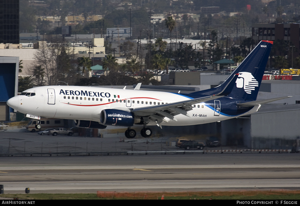 Aircraft Photo of XA-MAH | Boeing 737-752 | AeroMéxico | AirHistory.net #59845