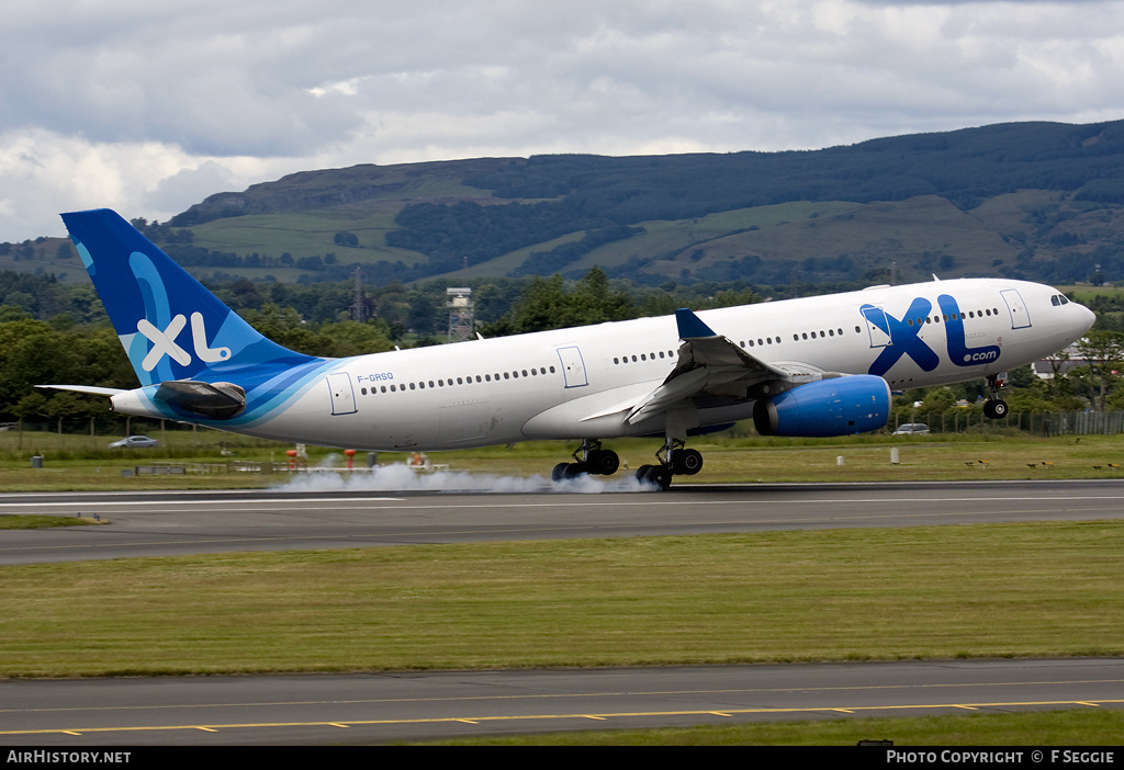 Aircraft Photo of F-GRSQ | Airbus A330-243 | XL Airways | AirHistory.net #59857