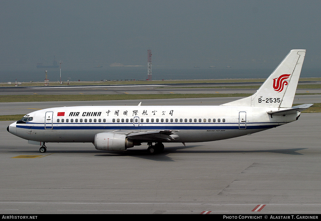 Aircraft Photo of B-2535 | Boeing 737-3J6 | Air China | AirHistory.net #59866
