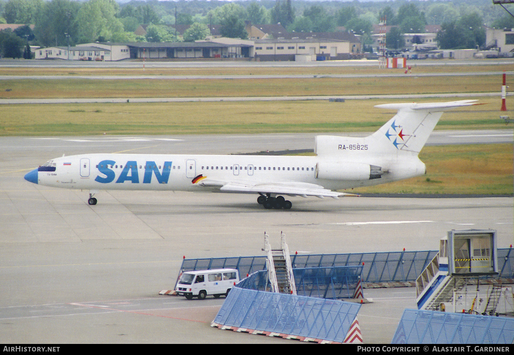 Aircraft Photo of RA-85825 | Tupolev Tu-154M | SAN Air Company | AirHistory.net #59873