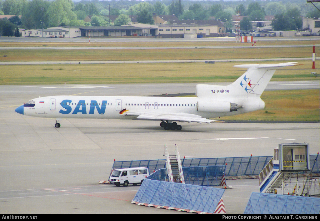 Aircraft Photo of RA-85825 | Tupolev Tu-154M | SAN Air Company | AirHistory.net #59873